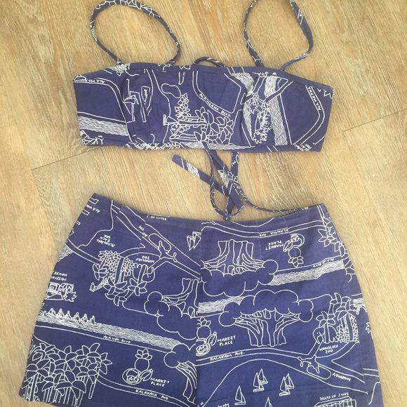 Vintage Hawaiian Matching Set - Picture 2 of 8